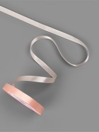 Лента атласная, 10 мм, 23±1 м, бежево-персиковая №07 - Фото 2