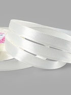 Лента атласная, 10 мм, 23±1 м, светло-жёлтая - Фото 4