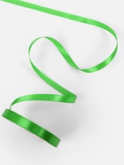 Лента атласная, 10 мм, 23±1 м, зелёная №52 - Фото 3