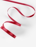 Лента атласная, 10 мм × 23 ± 1 м, цвет глубокий красный №33 - Фото 3