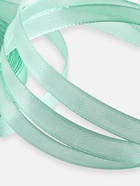 Лента атласная, 10 мм, 23±1 м, нежно-зелёная №181 - Фото 6