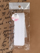 Кружево капроновое, 30 мм × 10 ± 1 м, цвет белый - Фото 4