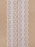 Кружево капроновое, 30 мм × 10 ± 1 м, цвет белый - Фото 6