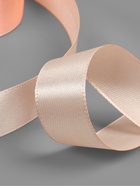 Лента атласная, 20 мм, 23±1 м, бежево-персиковая №07 - Фото 3
