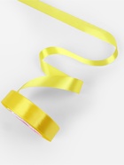 Лента атласная, 20 мм, 23±1 м, жёлтая №15 - Фото 3