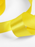 Лента атласная, 20 мм, 23±1 м, жёлтая №15 - Фото 4