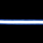 Лента со светоотражающей полосой, ширина-20мм, 5±1м, цвет синий - Фото 2