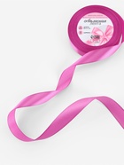 Лента атласная, 20 мм, 23±1 м, ярко-сиреневая - Фото 2