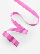 Лента атласная, 20 мм, 23±1 м, ярко-сиреневая - Фото 3