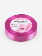 Лента атласная, 20 мм, 23±1 м, ярко-сиреневая - Фото 5