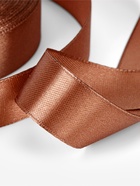 Лента атласная, 20 мм, 23±1 м, коричневая №142 - Фото 3