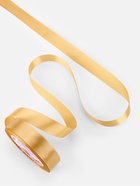 Лента атласная, 20 мм, 23±1 м, золотисто-бежевая №186 - Фото 3