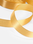 Лента атласная, 20 мм, 23±1 м, золотисто-бежевая №186 - Фото 4