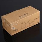 Набор банок керамических для сыпучих продуктов с ложками на деревянной подставке Доляна «Эстет», 3 банки: 200 мл, 250 мл, 350 мл, цвет белый - Фото 3