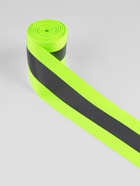 Светоотражающая лента-стропа, 50 мм, 5±1 м, салатовая - Фото 2