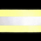 Светоотражающая лента-стропа, 50 мм, 5 ± 1 м, цвет салатовый - фото 8272199
