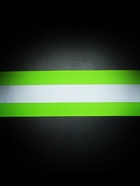 Светоотражающая лента-стропа, 50 мм, 5±1 м, салатовая - Фото 4