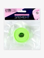 Светоотражающая лента-стропа, 20 мм, 5±1 м, 2 полосы, салатовая - Фото 3