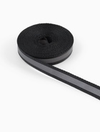 Светоотражающая лента-стропа, 10 мм, 5±1 м, чёрная - Фото 2