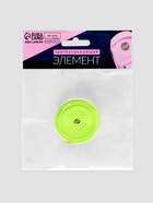 Светоотражающая лента-стропа, 10 мм, 5±1 м, салатовая - Фото 5