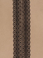 Кружево капроновое, 30 мм, 10±1 м, чёрное - Фото 3