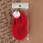 Кружево капроновое, 30 мм × 10 ± 1 м, цвет красный - Фото 4