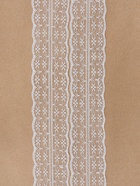 Кружево капроновое, 45 мм × 8.5±1 м, белое - Фото 3