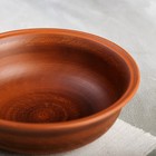 Салатник "Дачный", гладкий, красная глина, 0.7 л - Фото 3