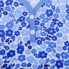 Сорочка женская ночная Р307357 голубой, рост 170-176 см, р-р 52 - Фото 4