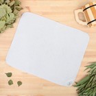 Набор для бани "Летчик" шапка, коврик, рукавица - Фото 4