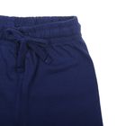 Комплект для мальчика (футболка+шорты), рост 92 см (56), цвет синий/тёмно-синий - Фото 4