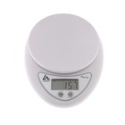 Весы кухонные Luazon LVK-501, электронные, до 5 кг, белые - Фото 4