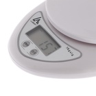 Весы кухонные Luazon LVK-501, электронные, до 5 кг, белые - Фото 4