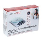Весы кухонные Luazon LVK-502, электронные, до 5 кг, серебристые - Фото 4
