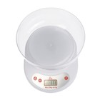 Весы кухонные Luazon LV 504, электронные, до 5 кг, белые - Фото 3