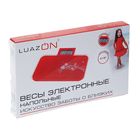Весы напольные Luazon LVP-1801, электронные, до 150 кг, красные - Фото 4