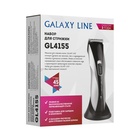 Машинка для стрижки Galaxy GL 4155, 3 Вт, АКБ, 4 насадки, лезвия из нерж. стали - Фото 12