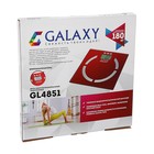 Весы напольные Galaxy GL 4851, электронные, до 180 кг, с анализатором массы, красные - Фото 6