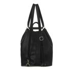 Рюкзак женский на молнии, 1 отдел, наружный карман, чёрная - Фото 3