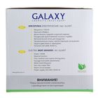 Мясорубка Galaxy GL 2407, 1350 Вт, реверс, бордовая - Фото 7