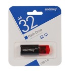 Флешка Smartbuy Click, 32 Гб, USB2.0, чт до 25 Мб/с, зап до 15 Мб/с, чёрная - Фото 4