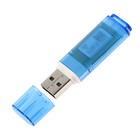 Флешка Smartbuy Glossy, 4 Гб, USB2.0, чт до 25 Мб/с, зап до 15 Мб/с, синяя - Фото 2