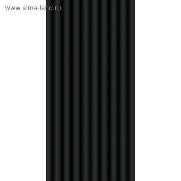 Плитка настенная "Токио", чёрная, 198х398 мм - Фото 1