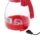 Чайник электрический Irit IR-1123, 1.2 л, 600 Вт, красный - Фото 2