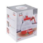 Чайник электрический Irit IR-1123, 1.2 л, 600 Вт, красный - Фото 3
