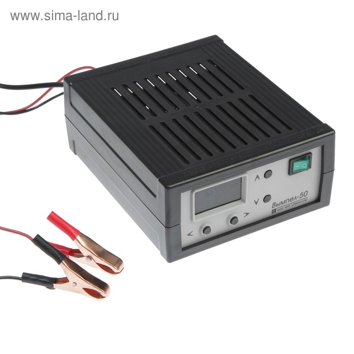 Зарядно-предпусковое устройство "Вымпел-50" 0.5-15А, 5.5-18В для гелевых кислотных и AGM АКБ - Фото 1