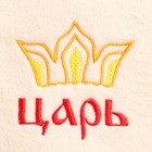 Шапка для бани и сауны «Царь», полиэфир 70%, шерсть 30%, «Добропаровъ» - Фото 2