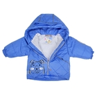 Комплект ясельный (куртка+полукомбинезон), рост 74 см, цвет синий - Фото 2