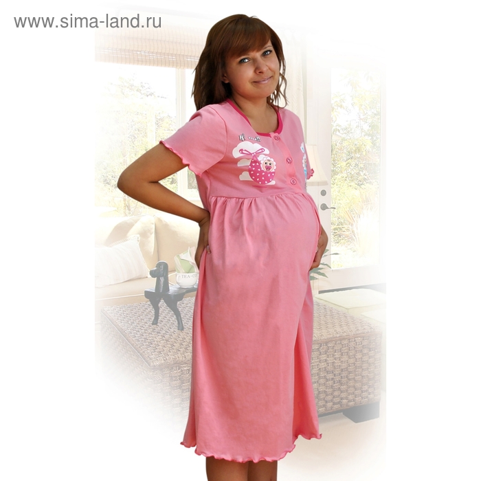 Сорочка для беременных Б МИКС, р-р 54 - Фото 1