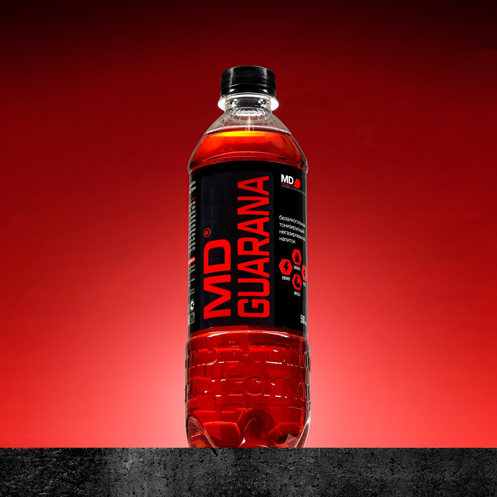 Энергетический Напиток MD Guarana, спортивное питание, 500 мл (1320707 ...